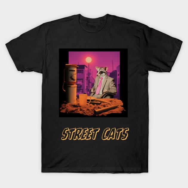 street cats T-Shirt by vaporgraphic